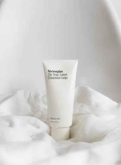 Japanese cosmetics on a vanity